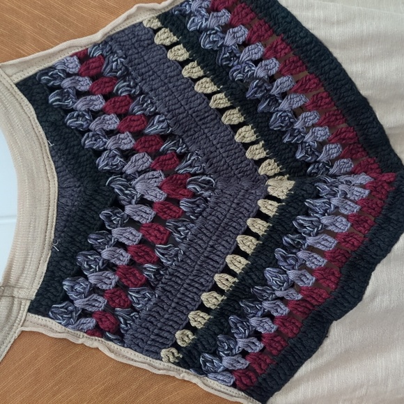 We The Free Spring Bound Crochet Raglan Top - Picture 8 of 8